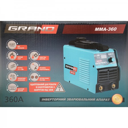 Aparat de sudură tip invertor Grand MMA-360